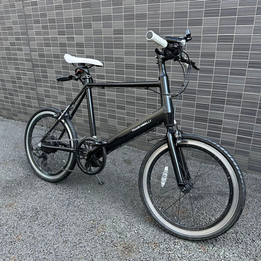 TRANS MOBILLYトランスモバイリー207E 電動アシスト自転車ブラック
