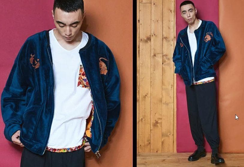 22AW rehacer レアセル スーベニア ジャケット スカジャン827P▲