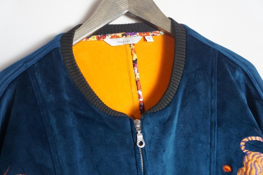 22AW rehacer レアセル スーベニア ジャケット スカジャン827P▲