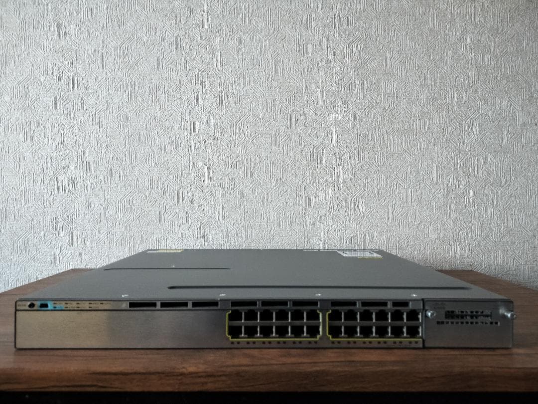 【L3スイッチ】Cisco Catalyst 3750X-24T-E