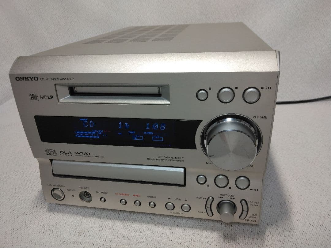 ONKYO FR-X7A CD、MDコンポ
