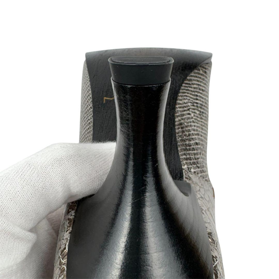 ✨極美品✨MANA マナ　23cm 36 深履き口　パンプス　シルバー