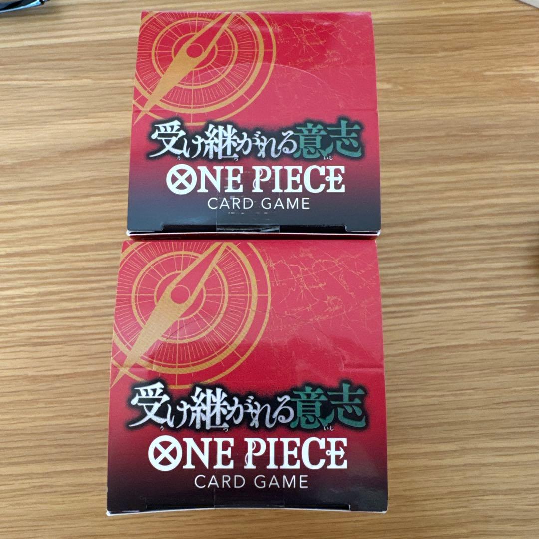 【テープ付き2BOX】ワンピースカード　受け継がれる意志 2BOX 新品未開封
