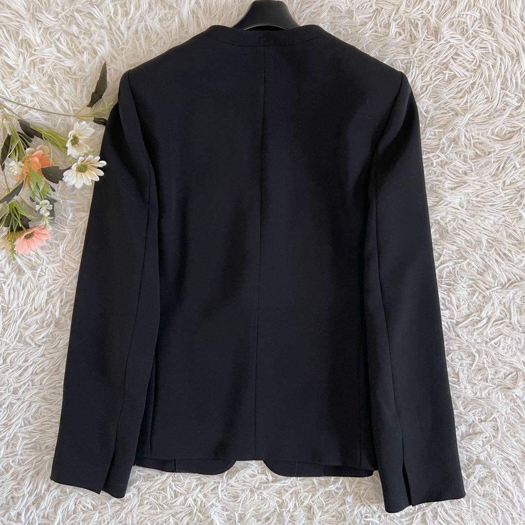 PLST プラステ トリアセ ブレンド カラーレス ジャケット パンツ セット