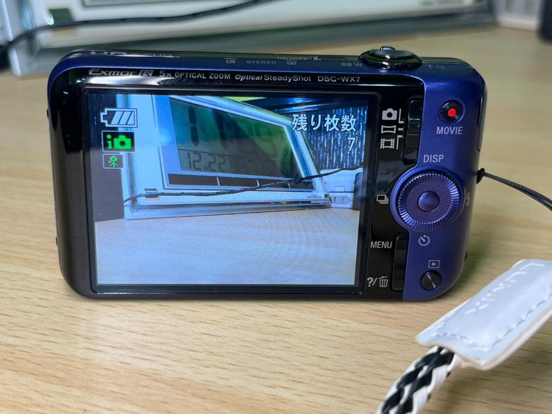 SONY ソニー サイバーショット DSC-WX7 デジカメ 動作確認済 美品