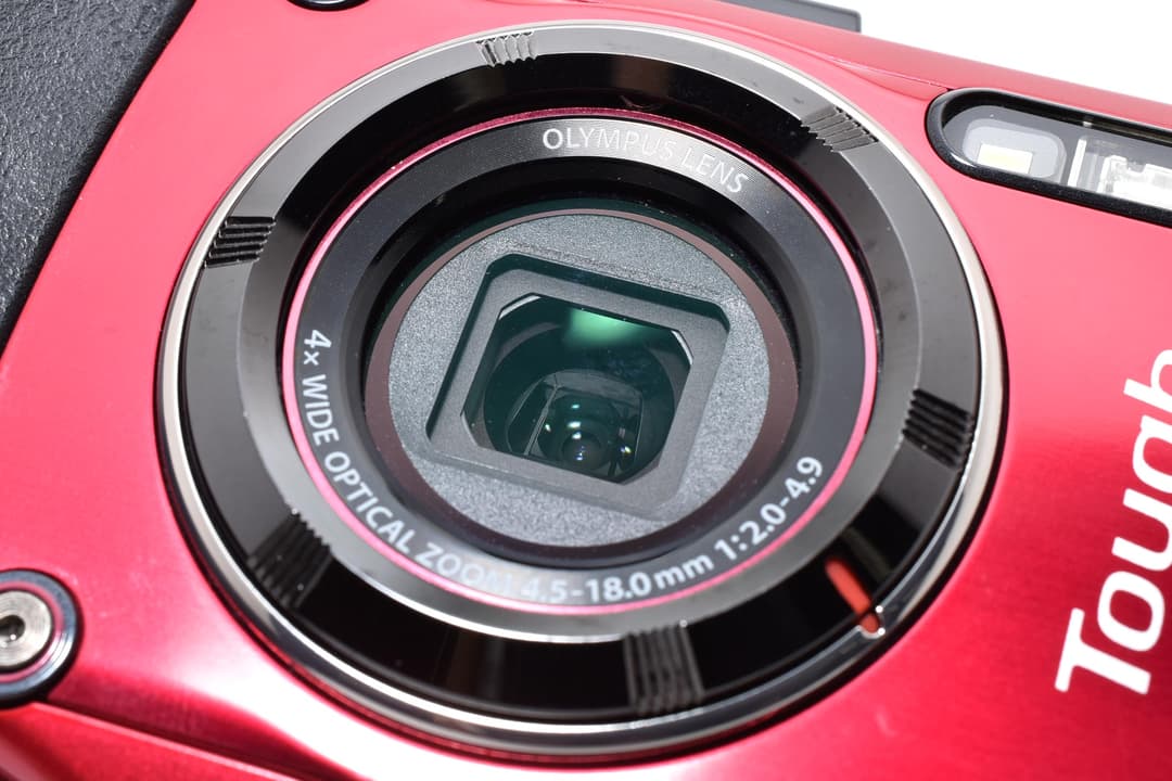 オリンパス　OLYMPUS STYLUS TG-4 Tough レッド 0096