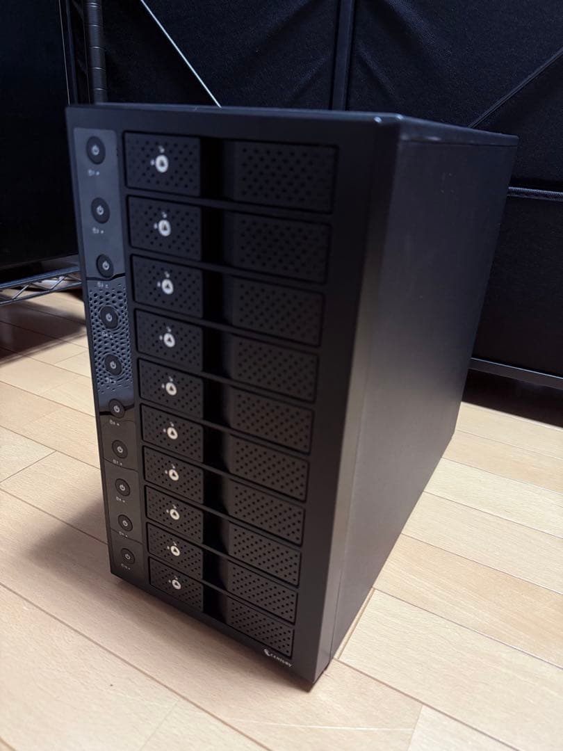 ⭐️動作良好 センチュリー 裸族のスカイタワー 10Bay USB3.2 Gen2