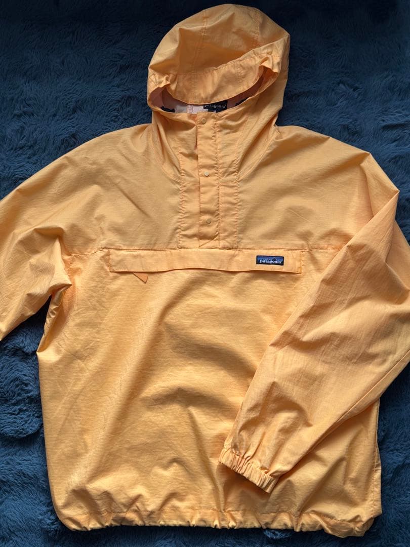 Patagonia パタゴニア アノラックパーカー Mサイズ イエロー 美品