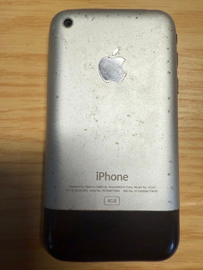 Apple iPhone 2G 4GB ジャンク 初代iPhone A1203