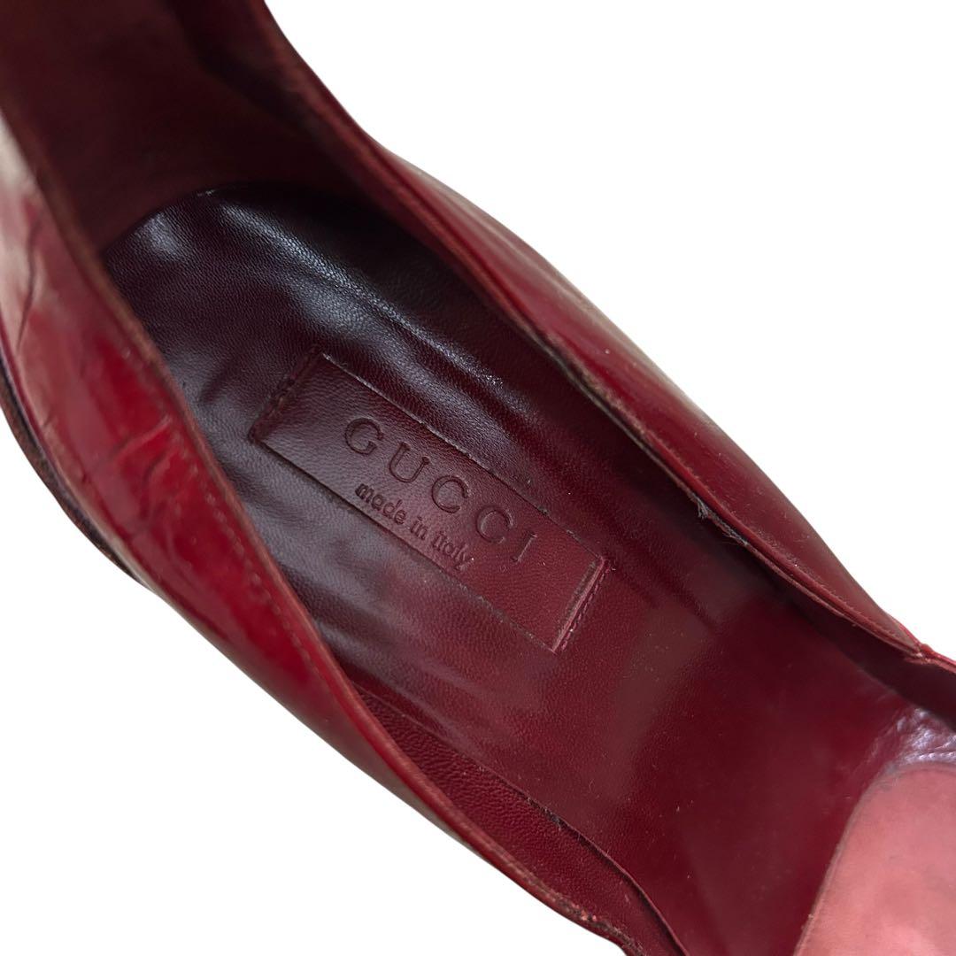 2003AW GUCCI by Tom Ford スタッズ パンプス37 1/2