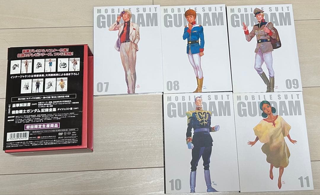 機動戦士ガンダム DVD BOX1•2 初回限定生産商品 ガンダムプラモデル