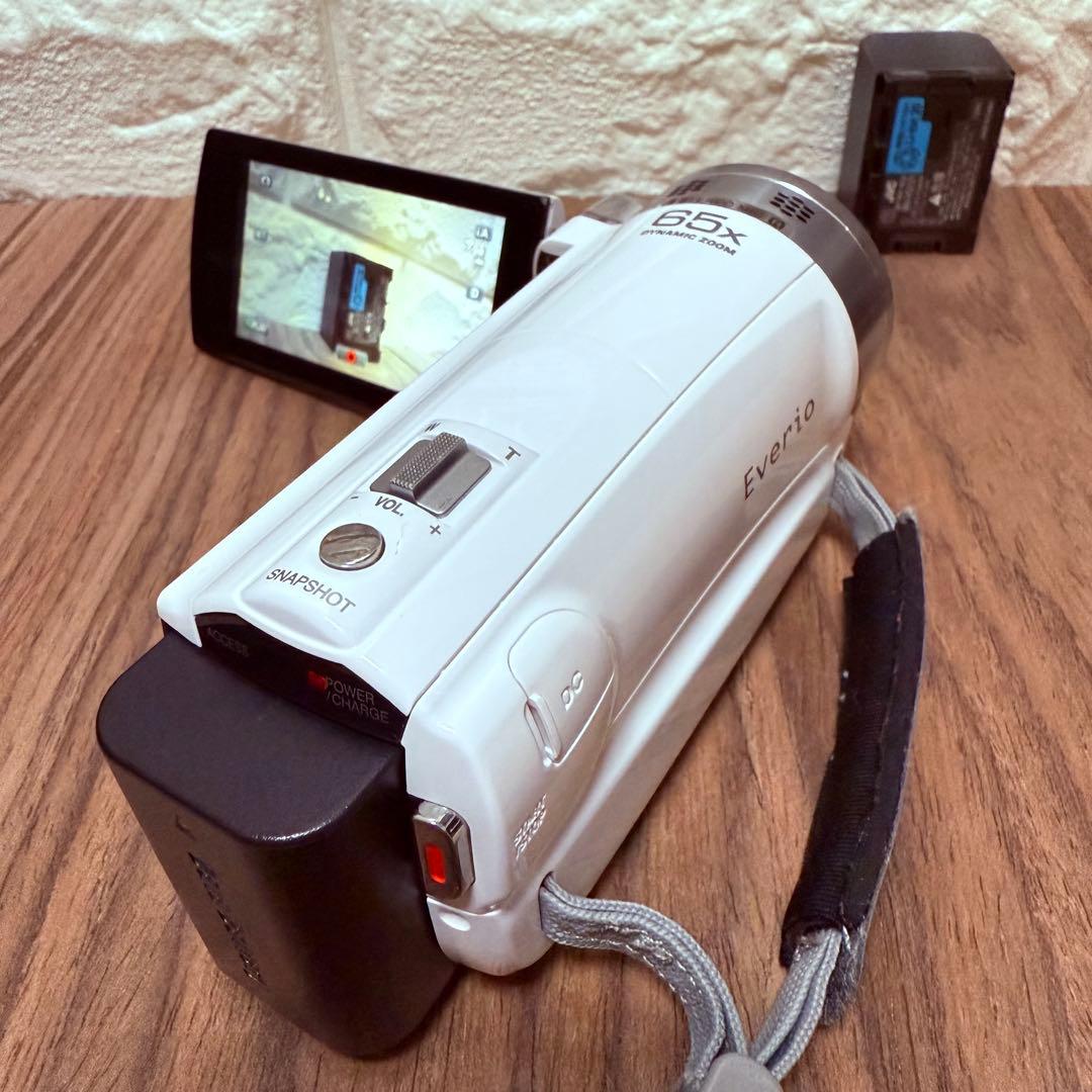 【美品】 JVC Everio GZ-E565 エブリオビデオカメラ