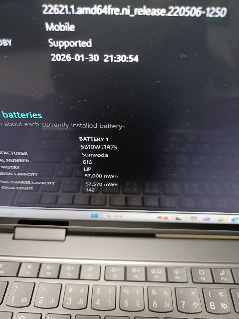Windowsノート本体 Lenovo ThinkPad X1yoga 6gen