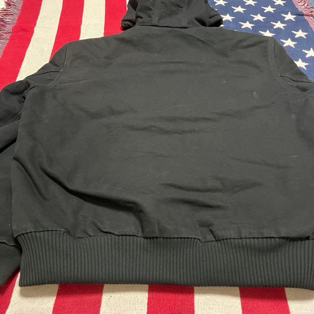 USA製 00s Carhartt カーハート ダックアクティブジャケット 黒
