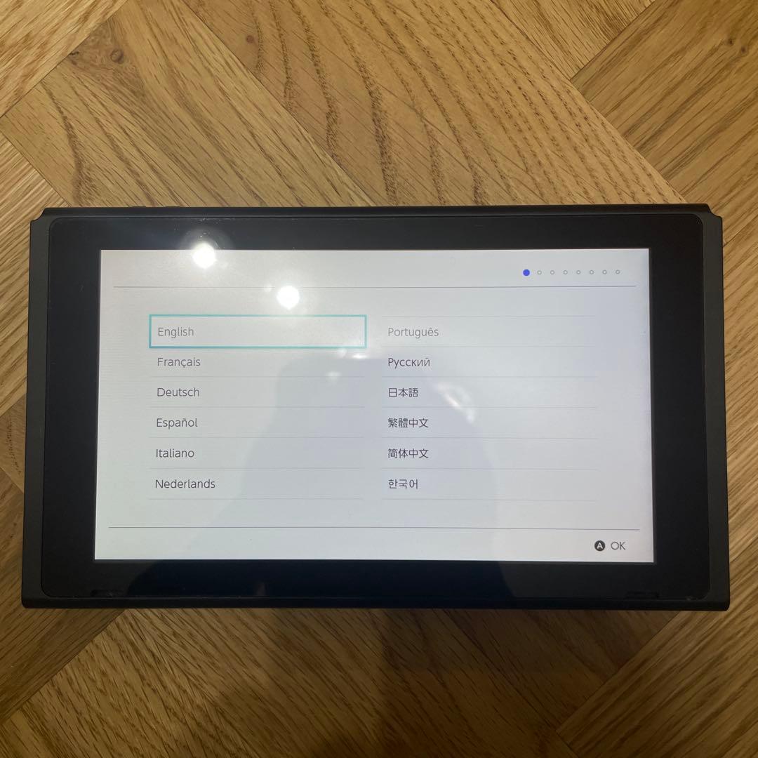 【一部ジャンク品】任天堂Switch 本体 グレー 外箱付