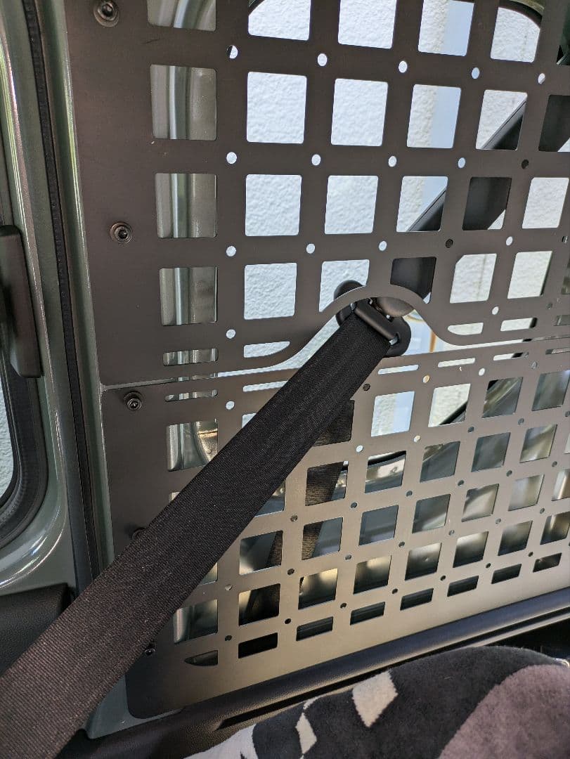 N-VAN　インナーメッシュパネル1.2ミリ　左右セット　無塗装品　Nプレート