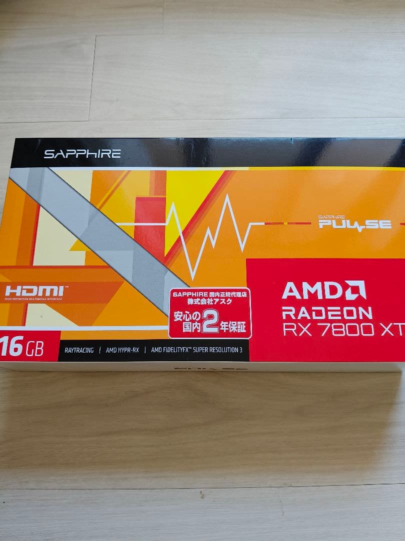 美品　SAPPHIRE PULSE Radeon RX 7800 XT