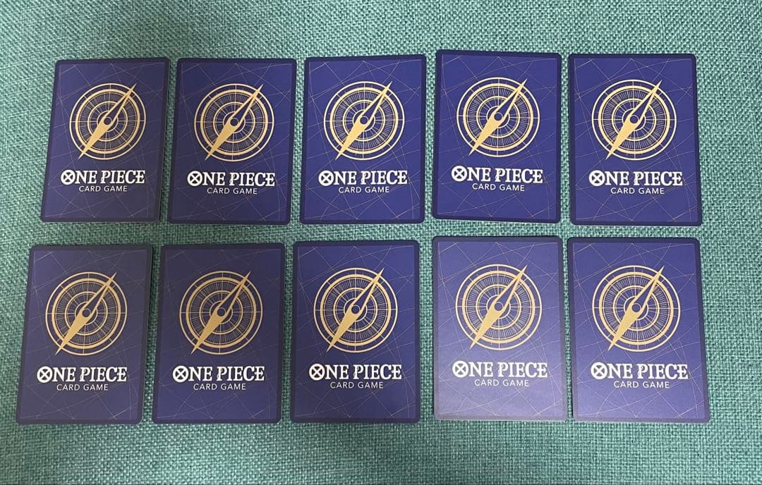 モンキー・D・ルフィ：週刊少年ジャンプ付録P-033 10枚セット