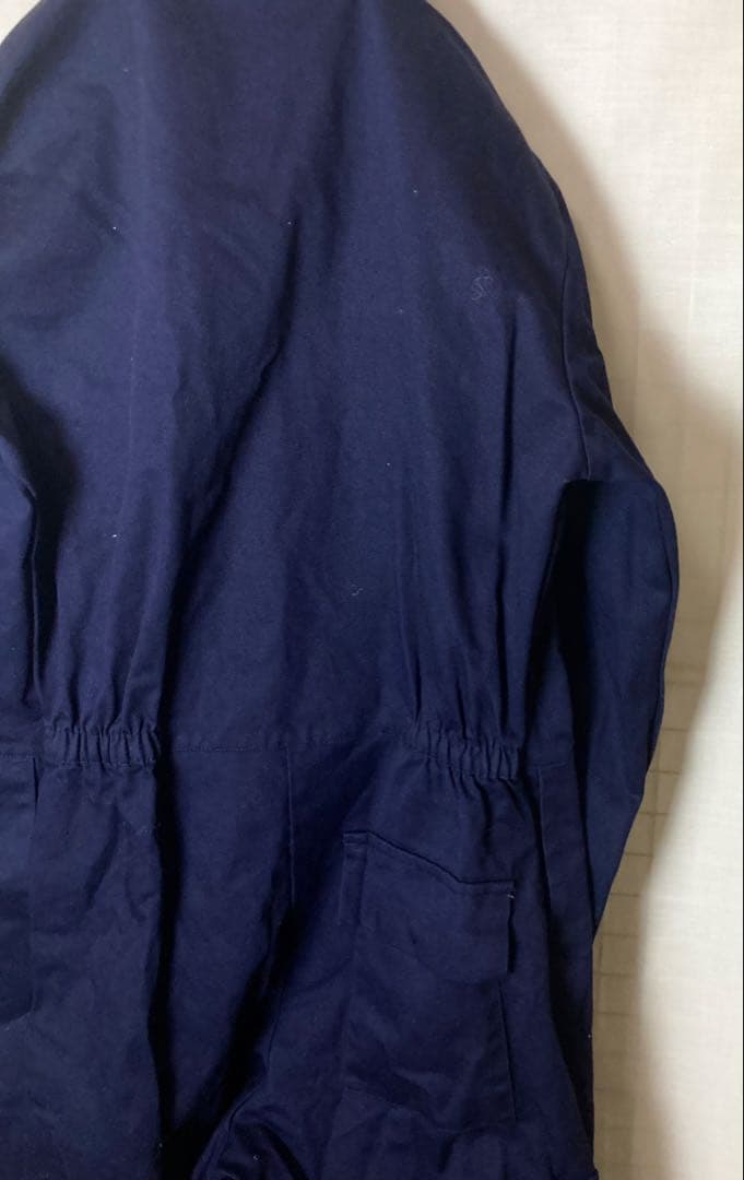 希少古着Dickiesディッキーズ ダークネイビーオールインワンツナギ ゆったり