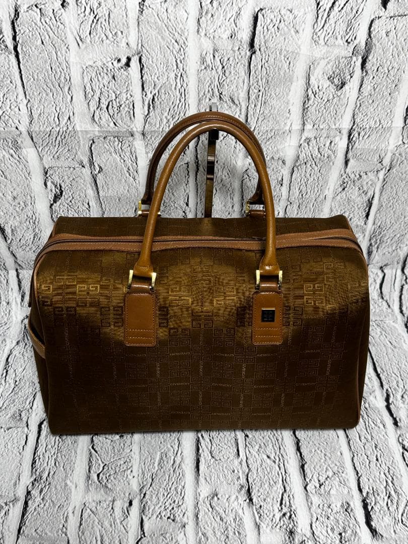 レア　GIVENCHY　ボストンバッグ　総柄　ｗ1725-0806-①-①