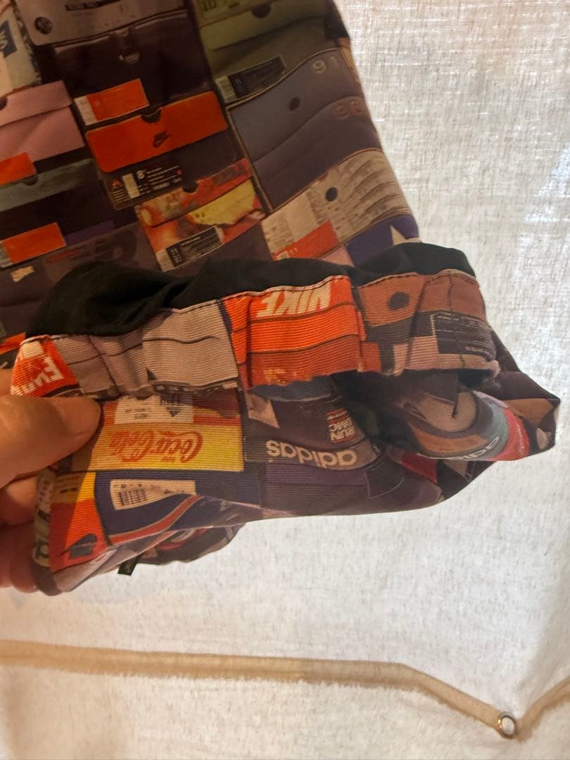 【希少】APPLEBUM スニーカー箱柄 ナイロンジャケットM