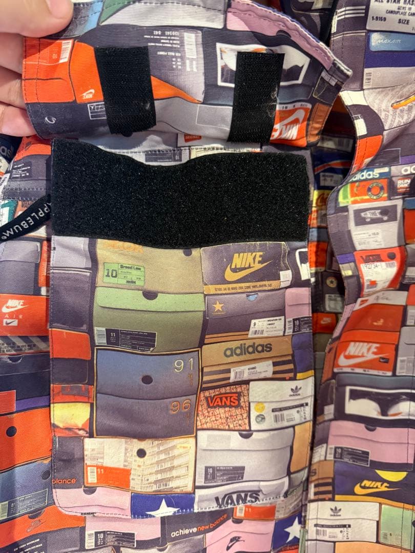 【希少】APPLEBUM スニーカー箱柄 ナイロンジャケットM