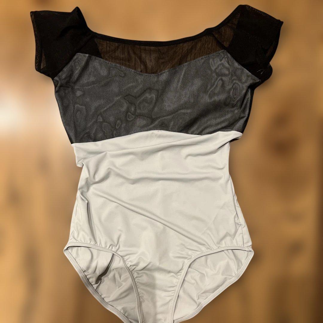 チャコット chacott バレエ　レオタード Mサイズ　グレー