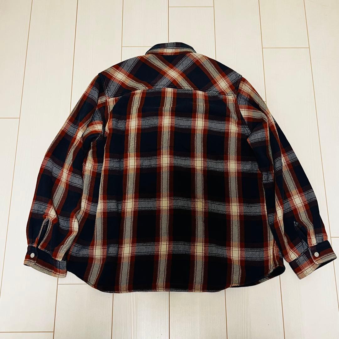 REMI RELIEF INDIGOチェックSHIRT 24AW レミレリーフ