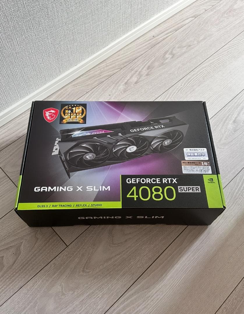 グラフィックボード・グラボ・ビデオカード GeForce RTX4080 SUPER GAMING X SLIM 16G