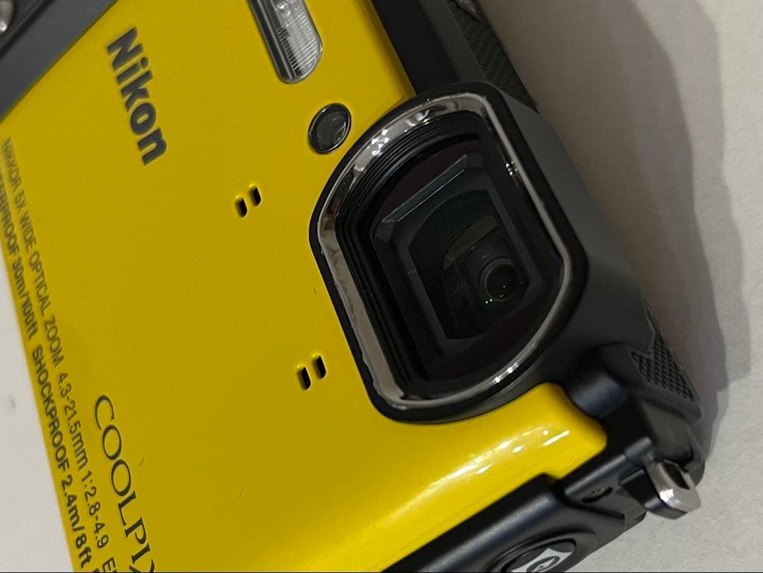 【美品】Nikon COOLPIX W300 イエロー