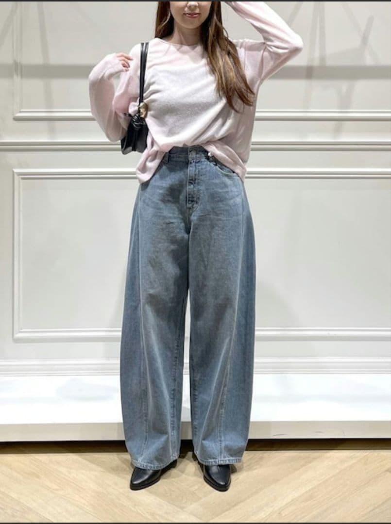 (美品)A part by コクーンデニムパンツ