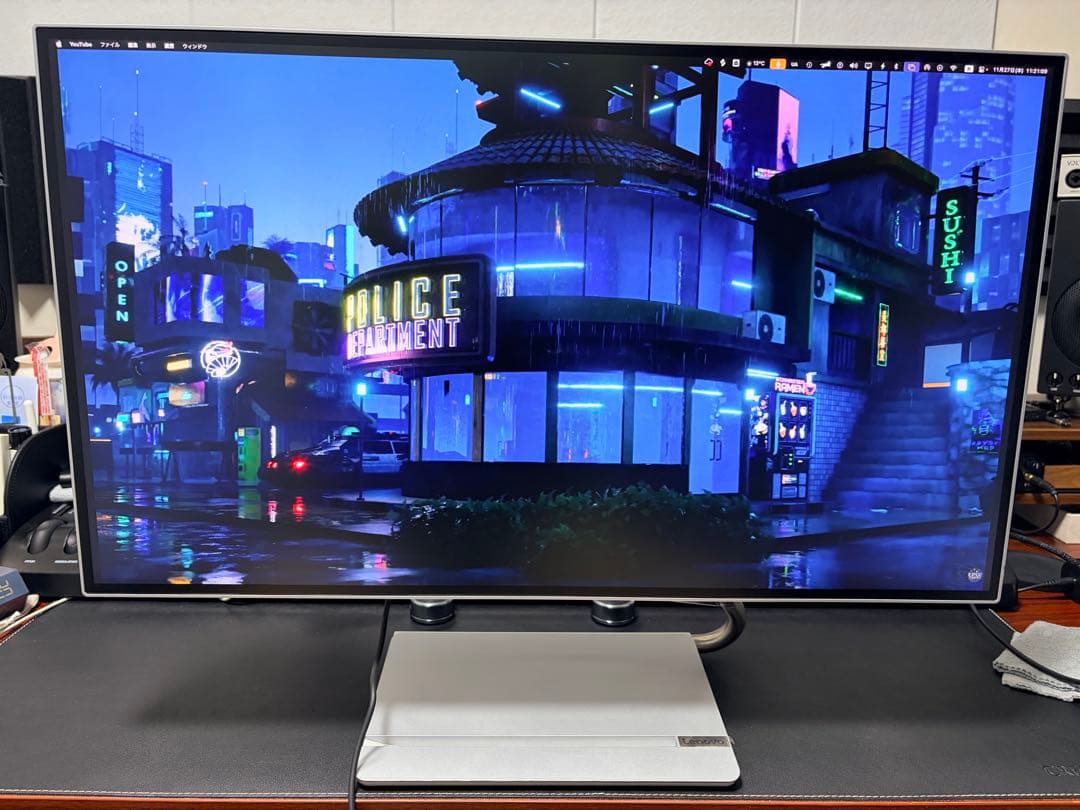 【27インチWQHDモニター】Lenovo Q27q-20 美品