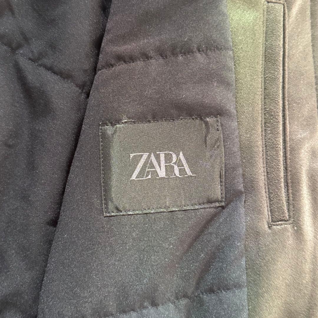 タコもも様ZARA ザラ　フェイクスエード キルティングジャケット　Y2K