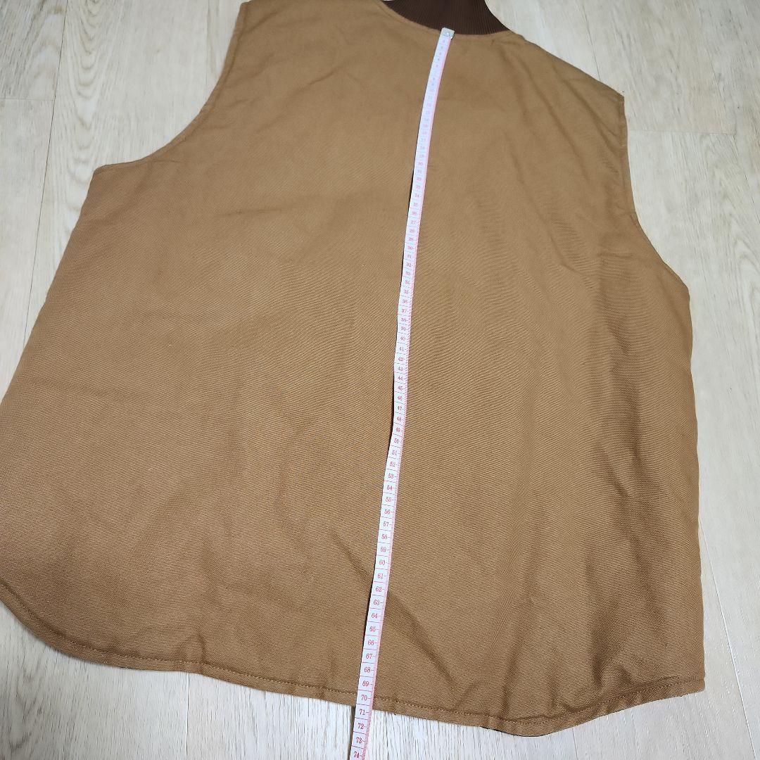 Carhartt ブラウン ダックベスト