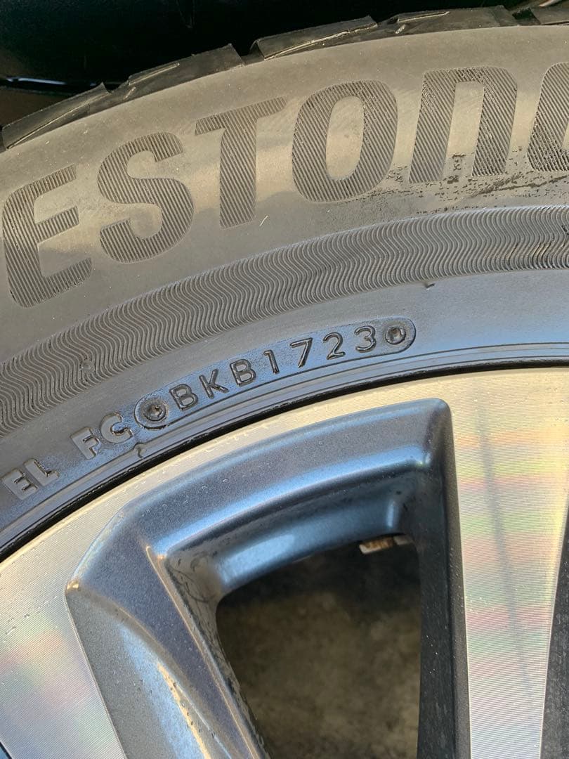 トヨタ純正17インチホイール夏タイヤセット225/60R17