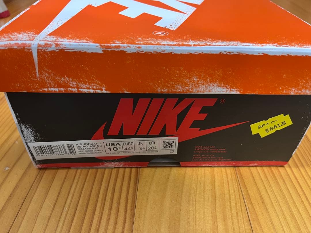 【美品】Nike AirJordan1 High OG Lost & Found