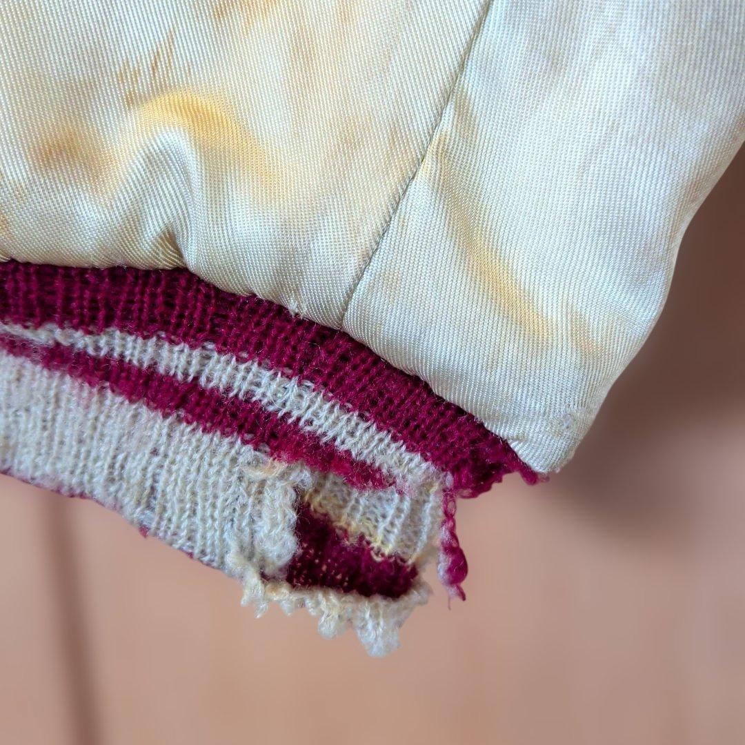 虎と鷹刺繍 ネイビー スカジャン