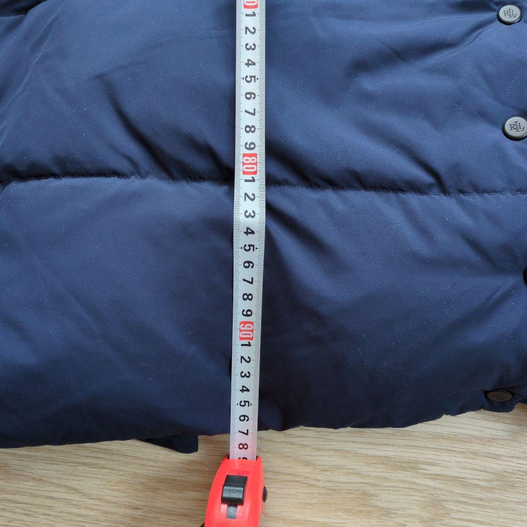 ラルフローレン ロングダウンネイビー レディース US М（日本L〜LL）
