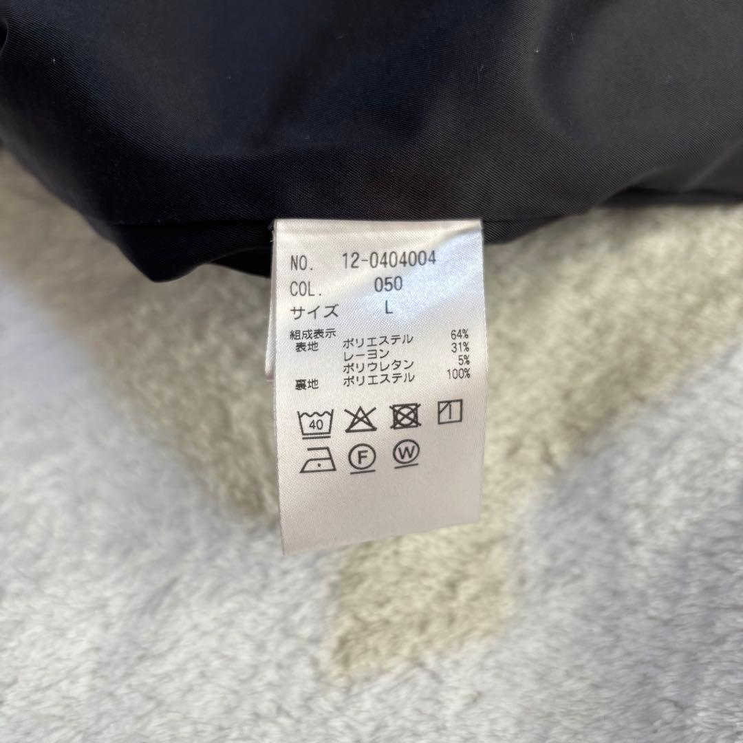 ✨️美品✨️ PLST プラステ スーツ セットアップ L ノーカラー ブラック