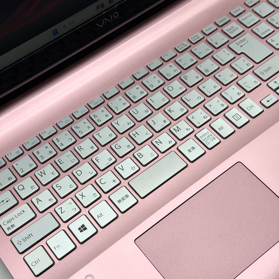 VAIOノートパソコン i5 20GB 新品SSD512 超静音 Office