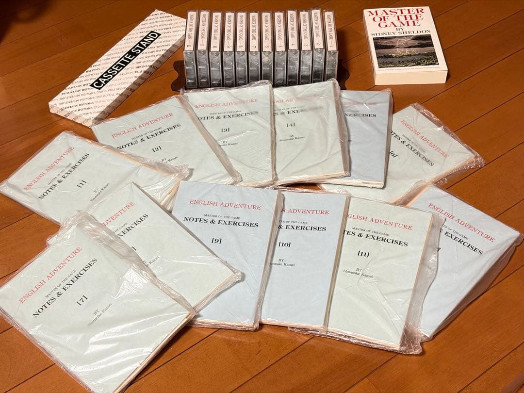 ★新品★ゲームの達人 イングリッシュアドベンチャー 英語教材 カセットテープ版