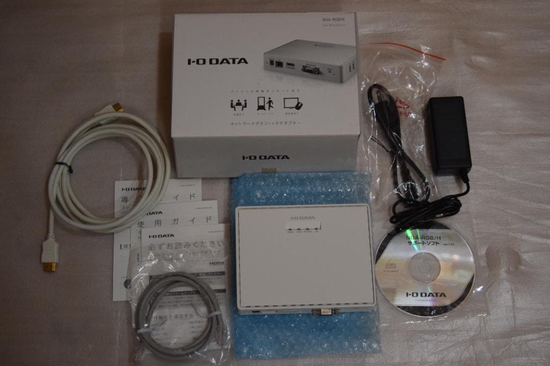 アイオーデータ NGA-RGB/H ネットワークグラフィックアダプタ＋おまけ