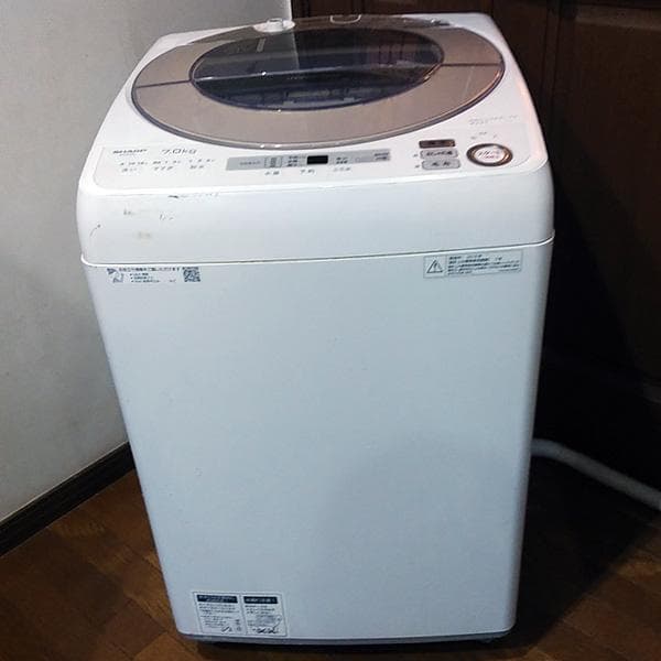 シャープ　全自動洗濯機「ES-SH7C」洗濯容量 7.0kg