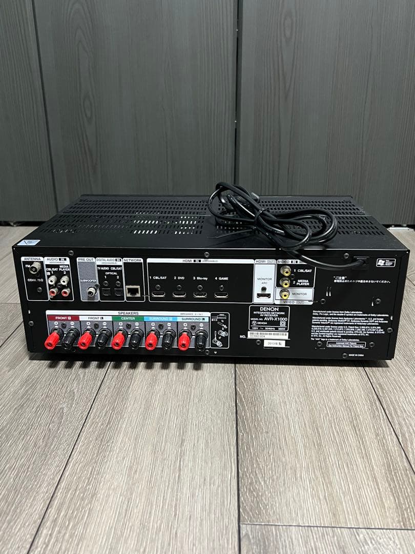 DENON AVアンプ AVR- X1000