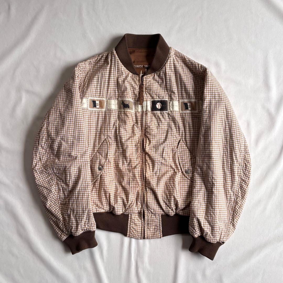 ジャケット・アウター 90s Karl Helmut reversible bomber jacket