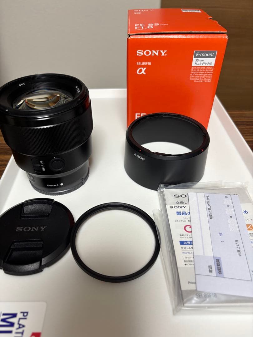 レンズ(単焦点) SONY FE85mm F1.8
