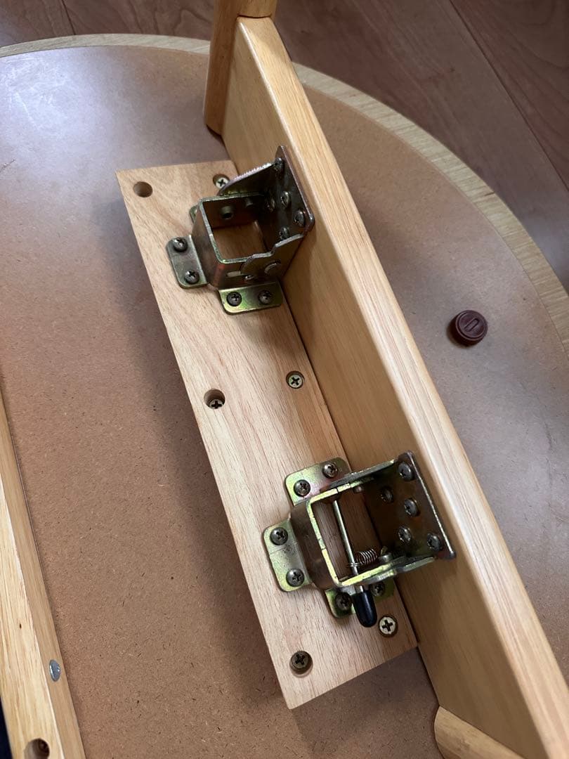 こたつ　テーブル　折り畳み　オーバル