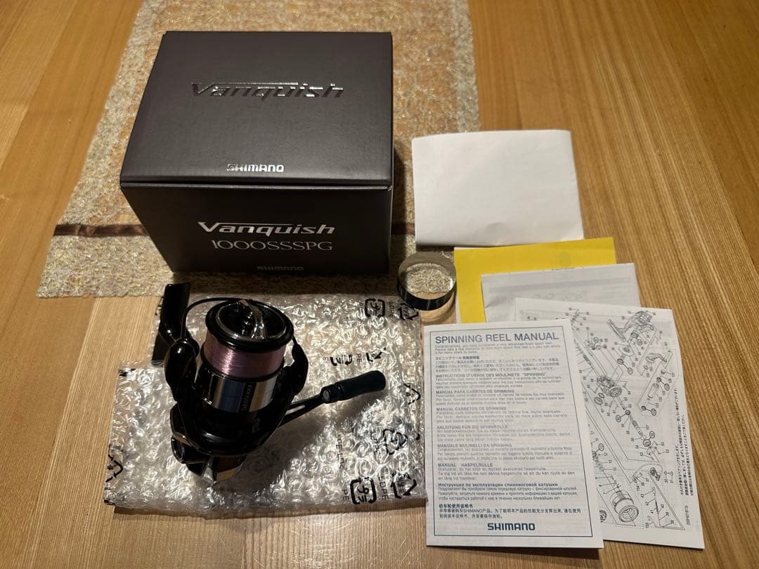 23ヴァンキッシュSHIMANO Vanquish 1000SSPG