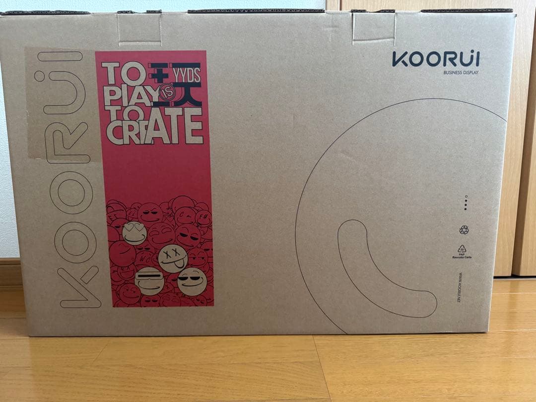 KOORUI ブラックディスプレイ 27インチ