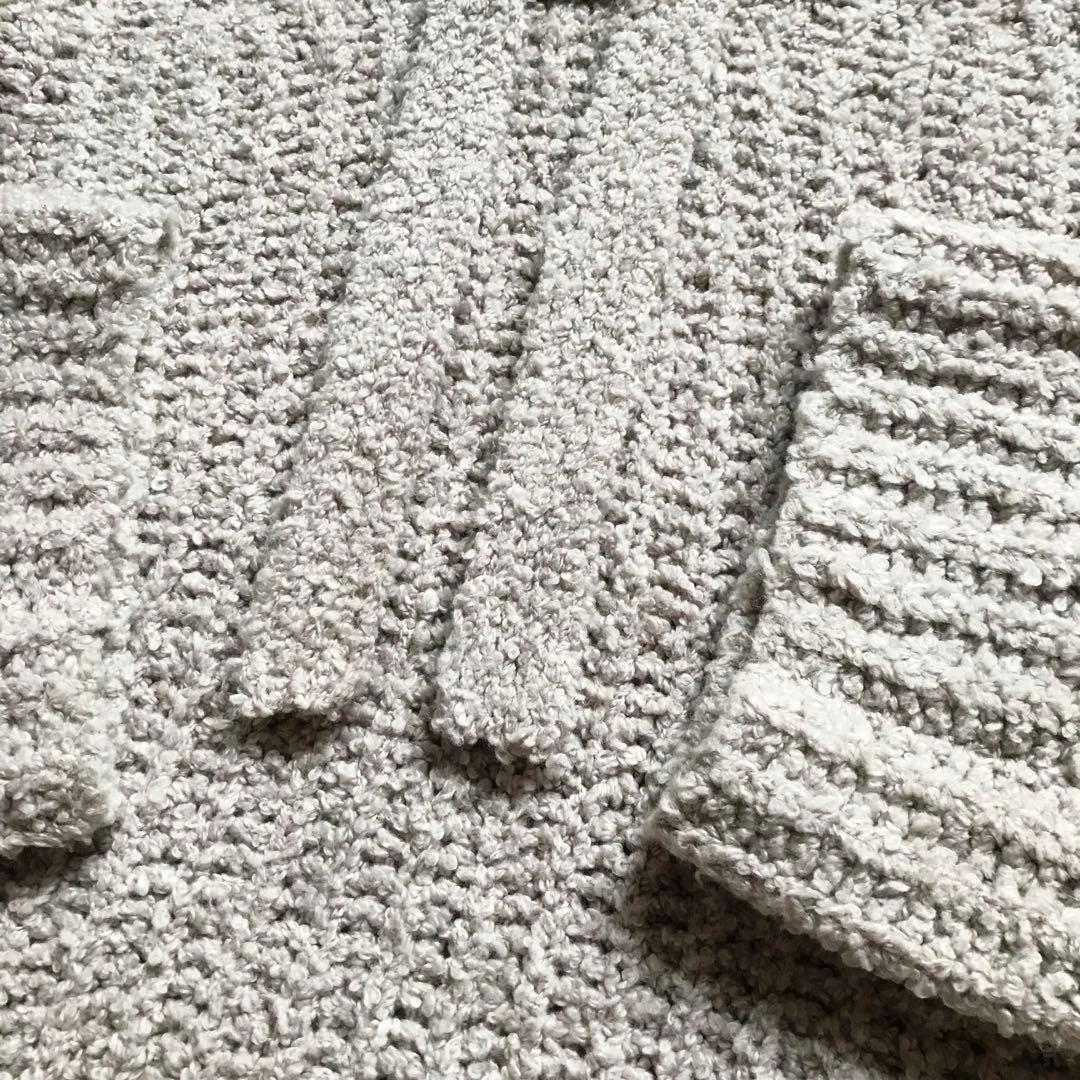 未使用 美品✨ギャルリーヴィー 完売 コットン パイル フーデッドプルオーバー